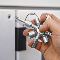 Knipex schakelkastsleutel 8-delig twin key