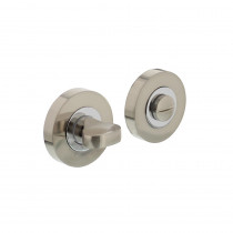 WC-sluiting 8mm rond 53x8 met 7mm nokken chroom/nikkel mat