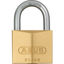 Abus hangslot 65/40 messing gelijksluitend KA401