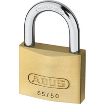 Abus hangslot 65/50mm messing