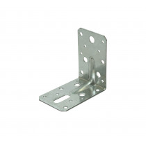 GB hoekanker rvs A2 90x90mm/60x2mm met ril