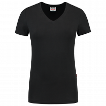TriCorp 101008 T-Shirt V Hals Slim Fit Dames 160 g/m