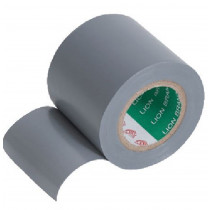 Isolatietape pvc grijs 50mmx20mtr  (1  rol)
