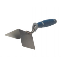 Super Prof Eco hoekschop rvs uitwendig scherp 80x60mm