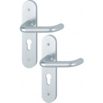 Hoppe kortschild 138L/3056RF-3 pc55 INCL kruk