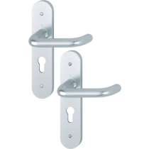 Hoppe Kortschild Paris 138L/3056RF-3 pc55 incl kruk