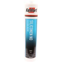 Kelfort siliconenkit NO (sanitair) zwart (310ml)