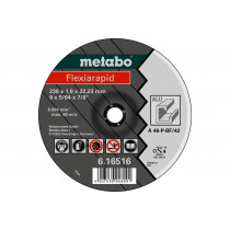 Metabo doorslijpschijf 125x1,0x22,23mm Aluminium Flexiarap