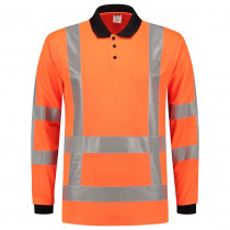 TriCorp 203005 Werkpolo Lange Mouw 180 g/m² High Visibility RWS