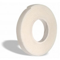 Dubbelzijdig foam tape wit 25mmx25mtr dik 3mm S70300-25  (1  rol)