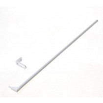 Duco stangbediening lengte RAL9010 (wit) (B) 750mm - Frisse Lucht en comfort