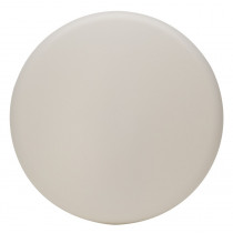 Kopp plafondafdekplaat rond 125mm wit 