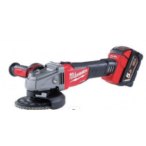Milwaukee accu haakseslijper M18 CAG125X-0X FUEL 18V