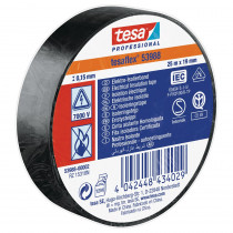 Tesaflex isolatietape elektrisch zwart 19mm x 25mtr
