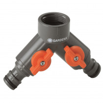Gardena 2-wegstuk 1/2 inch 936