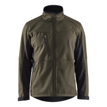 Blåkläder 4950 Softshell Jack 255 g/m²  Groen/Zwart
