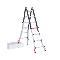 Altrex Varitrex Teleprof Flex telescopische vouwladder aluminium 4 x 4 sporten