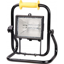 Halogeenarmatuur 230V 500W klasse 2 incl grondstatief