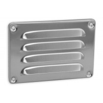 Schoepenrooster rvs 130x90mm