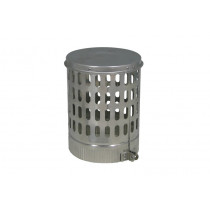 Kraaienkap aluminium diam. 150mm