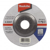 Makita afbraamschijf 180x6.0mm metaal