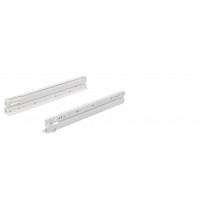 Hettich Ladegeleider FR 6142 opliggend wit lang 800mm