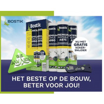 Bostik Premium Aware actie 3-pack acrylaat wit