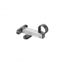 Axafix combi raamuitzetter zwart/rvs klein