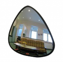 De Raat Security Convex binnenspiegels Convex binnenspiegel driehoek 330 x 330 x 380 mm