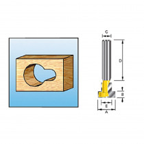 Makita sleutelgatfrees HM S8 D-11988