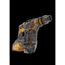 DeWalt Combihamer  Dch323t2-Qw 54v Xr Flexvolt Sds+ 2,8j