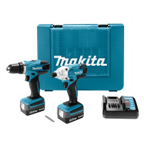 Makita Accu Combiset Boren En Schroeven Dk1497 14.4v