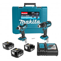 Makita Combiset Dlx2116tx1 14,4v (Boren En Slagschroeven)