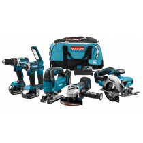 Makita Combiset  Dlx6082t 18v 5,0 Ah