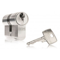 DOM Plura knopcilinder K6  K30/45S SKG2 sleutelzijde verl