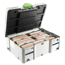 Festool domino XL assortimentsystainer D12/D14 (128 stuks BU)
