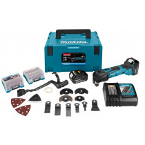Makita Multitool Dtm51rtjx3 Met Snelspan 18v  5.0 Ah