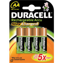 Duracell Stay Charged batterij oplaadbaar AAA 800MAH (4st)