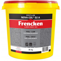 Frencken houtlijm Nova Col D2 A in emmer(25kg)