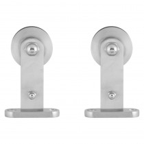 GPF schuifdeurhanger set Kiva rvs tbv extra deur