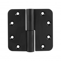GPF Paumelle 89x96 zwart egaal din rs ronde hoek.