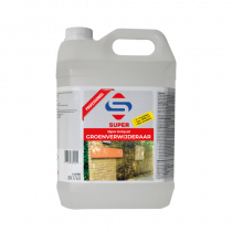 Groene aanslag verwijderaar | tegels, klinkers, hout, terras en meer | 5L | schrobben niet nodig | 100% biologisch afbreekbaar | Super Sipro Uniquat