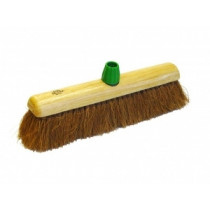 Kamerveger/zaalveger kokos 40cm gelakt