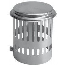 Kraaienkap aluminium diam. 160mm
