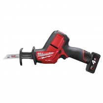 Milwaukee M12 CHZ fuel accu recipriozaagmachine met 2 accus 4.0V