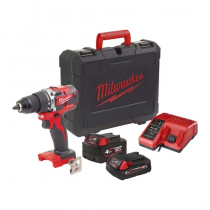 Milwaukee accu slagboormachineset M18CBLPD-402C startkit