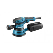 Makita BO5041K 125mm. excenterschuurmachine met verstelbare (voor)handgreep