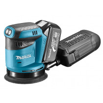 Makita DBO180ZJ Excenterschuurmachine 18 V 125 mm. excl. accu's en oplader