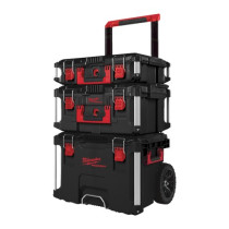 Milwaukee Packout Trolley Box systeemset 3 delig