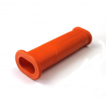 Handvat kruiwagen oranje ovaal (2st)